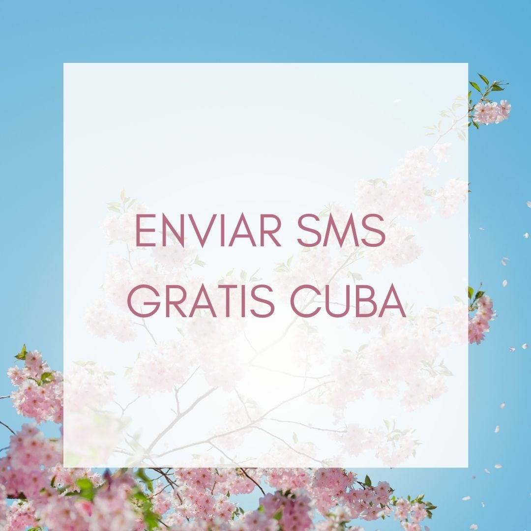 Enviar SMS gratis Cuba