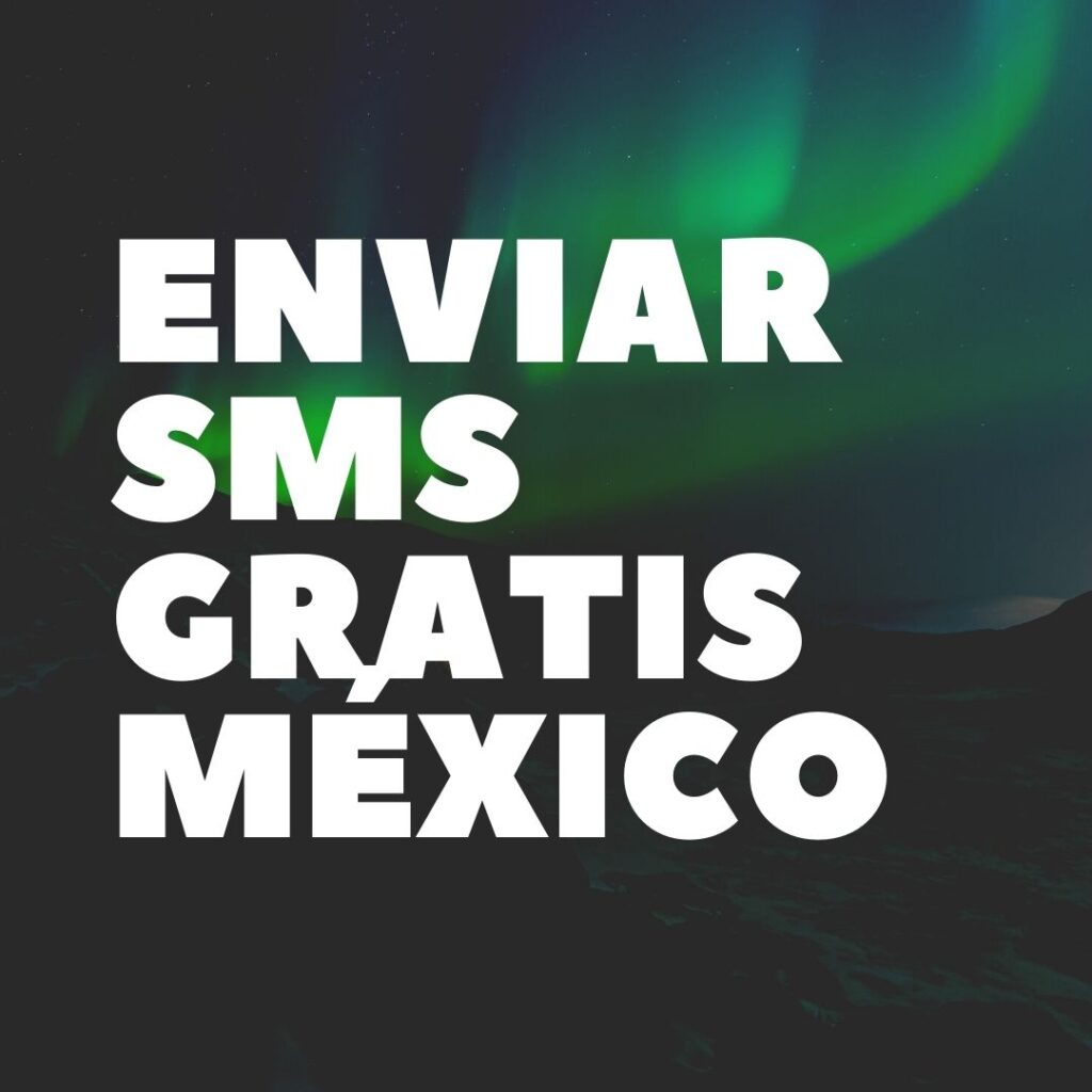 enviar SMS gratis México